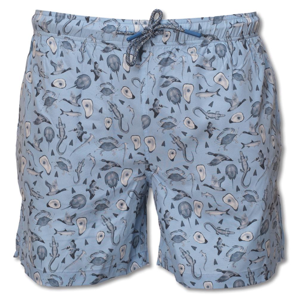 Kevin's Forgotten Coast Swim Trunks-Men's Clothing-Blue-S-Kevin's Fine Outdoor Gear & Apparel